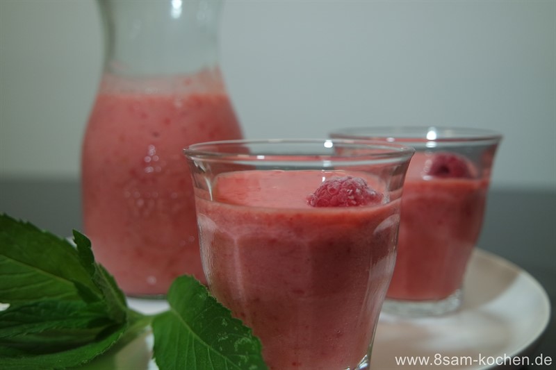 Himbeer-Orangen-Smoothie