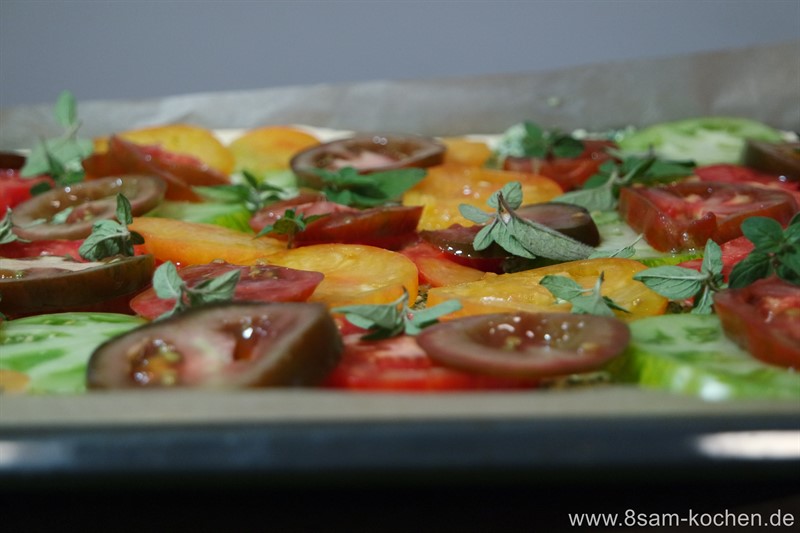 Tomatenkuchen vom Blech