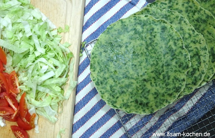 Mit diesem Basis-Rezept für Spinat-Tortillas zauberts Du ganz schnell leckere Wraps, Quesadillas und vieles mehr.